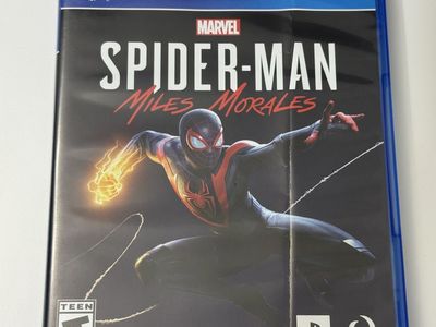 Ps4 / PlayStation 4 Game / Spider-Man Miles Morale