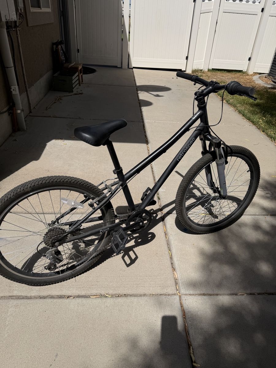 24” Retrospec Dart Mountain Bike Black
