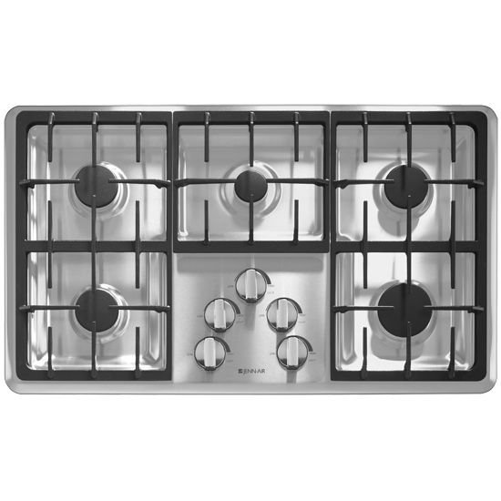 JennAir Stainless Steel 5-Burner Gas Cooktop