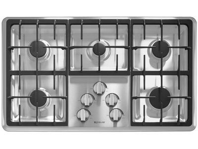 JennAir Stainless Steel 5-Burner Gas Cooktop