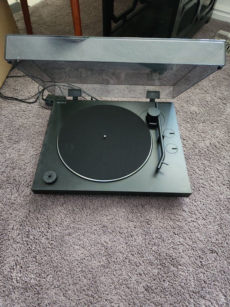Sony PS-LX310BT Bluetooth Stereo Turntable - Black, Automatic, Vinyl Record Player