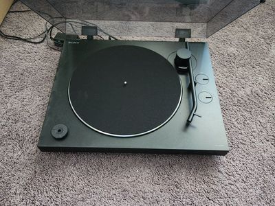Sony PS-LX310BT Bluetooth Stereo Turntable - Black, Automatic, Vinyl Record Player
