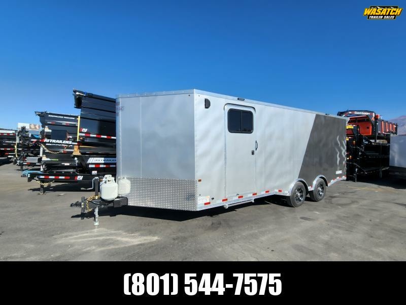 2026 Charmac Trailers 8.5X26 Stealth Snowmobile Hybrid Car Hauler