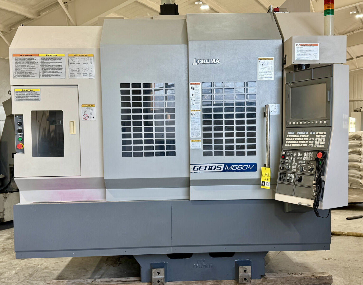 2012 OKUMA GENOS M560-V VERTICAL MACHINING CENTER