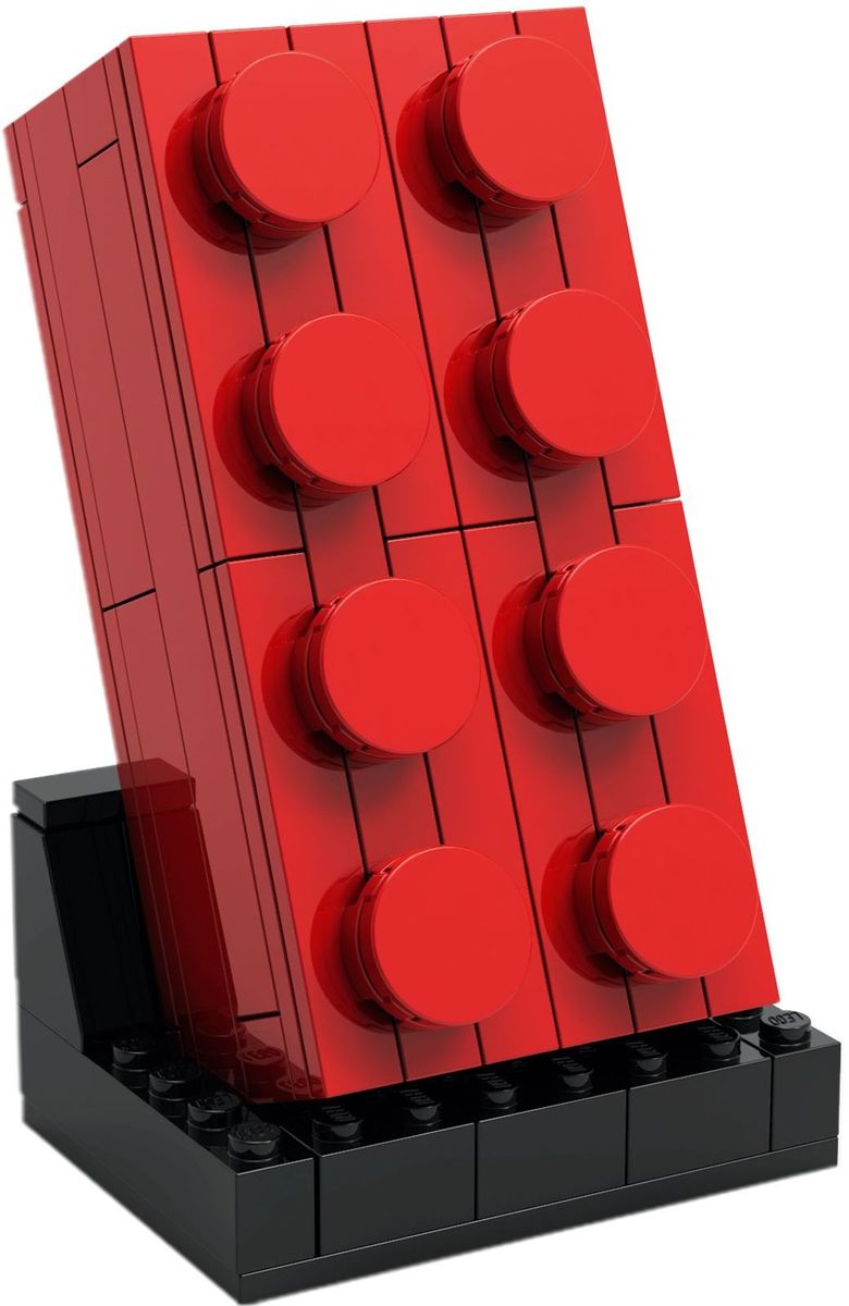 LEGO 6313287 Buildable 2x4 Red Brick