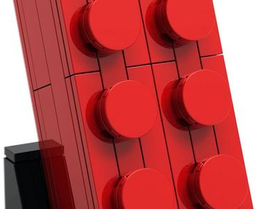 LEGO 6313287 Buildable 2x4 Red Brick