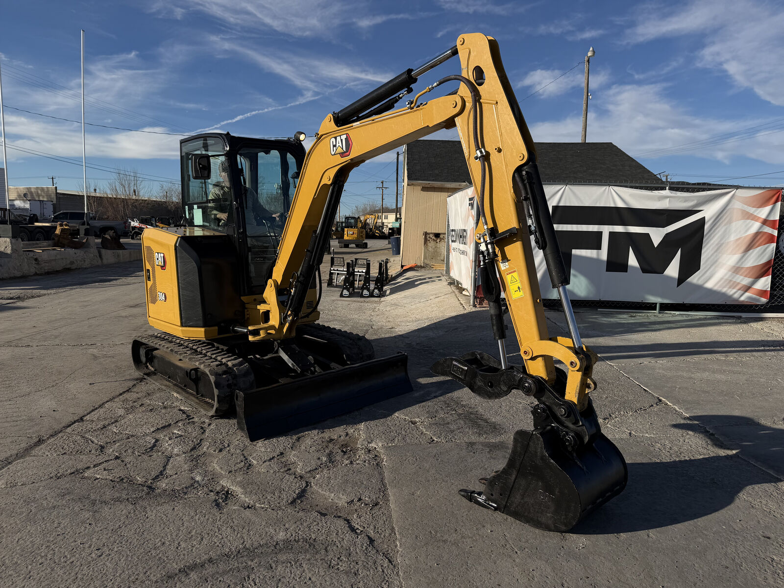 Caterpillar 304 CR Mini Excavator Tractor