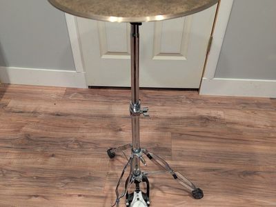 Tongxiang 14" high hats and Gibraltar 5707 Hi-Hat Stand