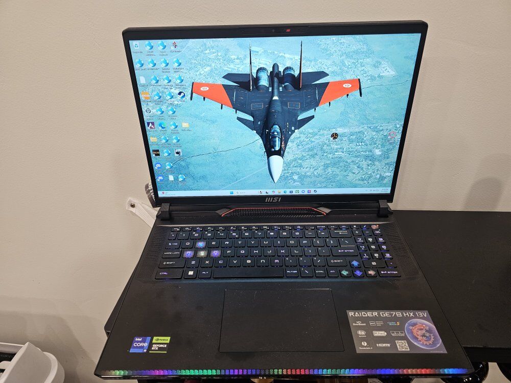 MSI Raider GE78 HX 13V gaming laptop