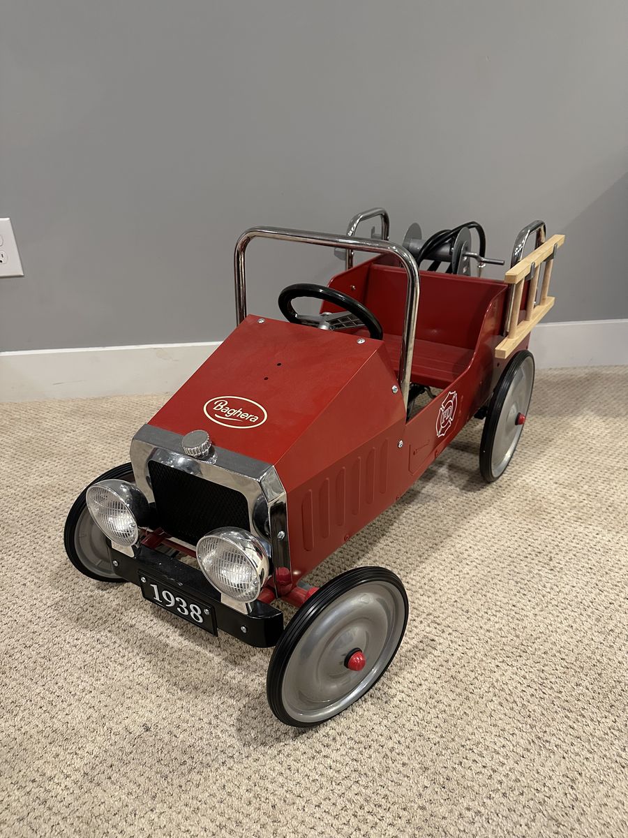 Fire Truck Pedal Car