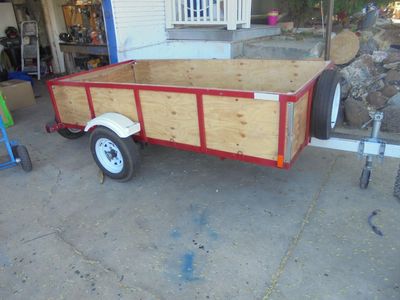 Like New 8 X4 Single Axle Trailer