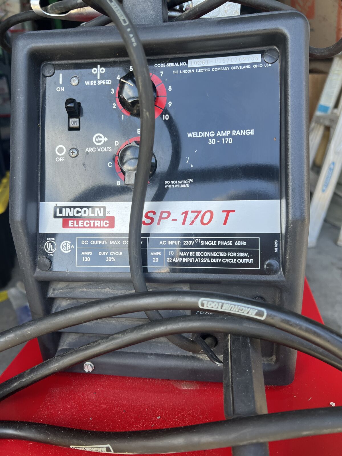 Lincon Electric SP 170 T Mig Welder