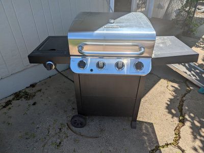 Char-Broil Stainless Steel Grill and Propane