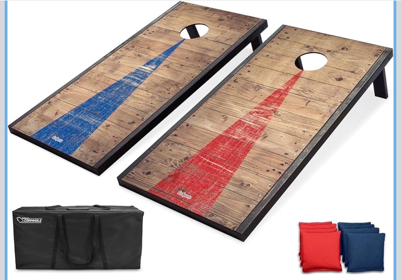 Brand new cornhole set