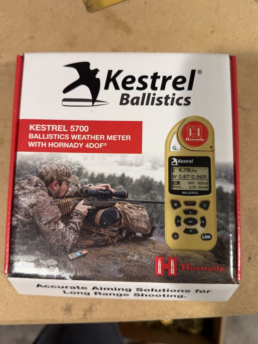 Kestrel Ballistics Hornady