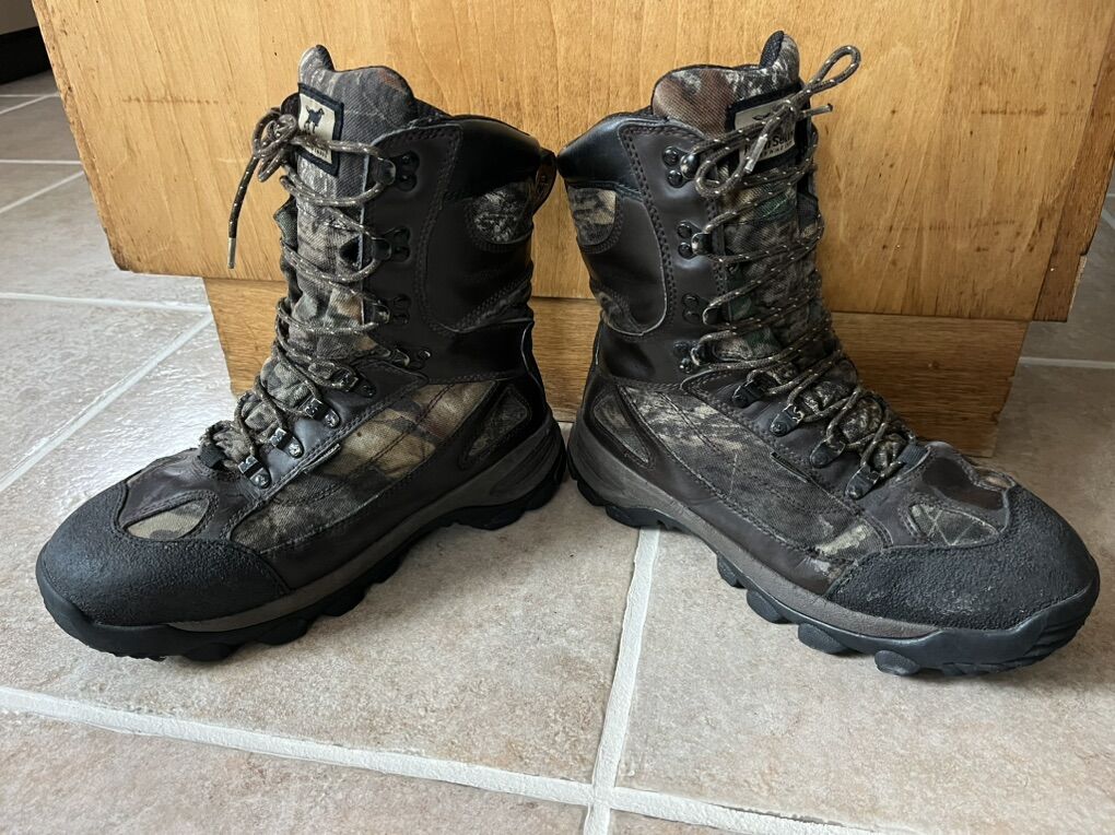 Camoflauge Irish Setter Boots Size 9