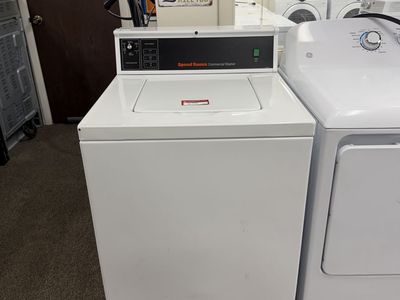 Speed Queen Commercial Washer - White Top Load, Excellent Condition