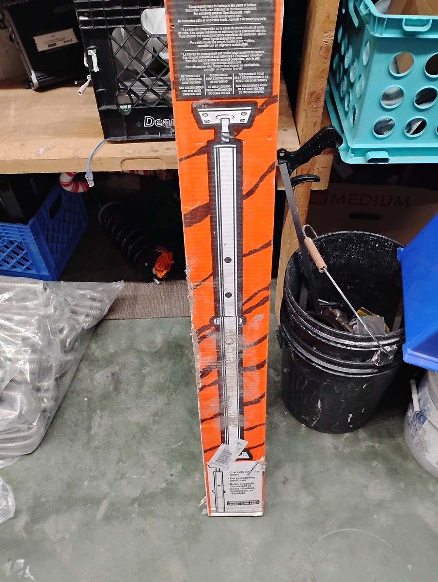 Tiger Brand J-S-100 Heavy-Duty, Adjustable Carbon-Steel Jack Post Set of 3