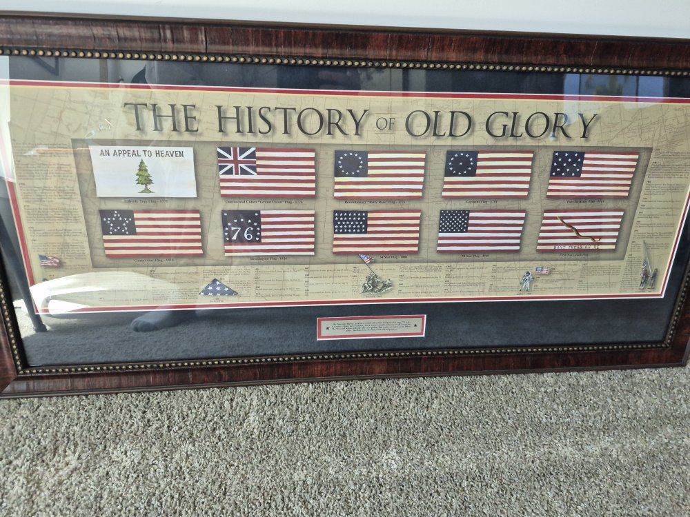 History of Old Glory display