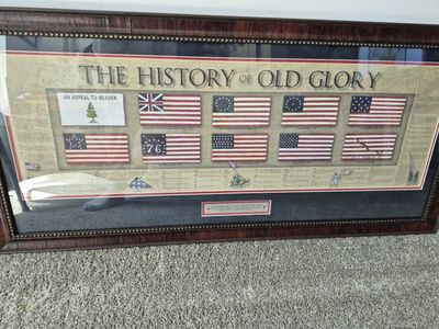 History of Old Glory display