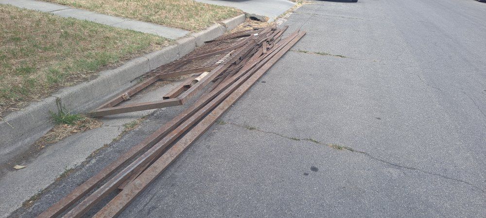 Scrap Metal & Fence Pieces - Free for Pickup