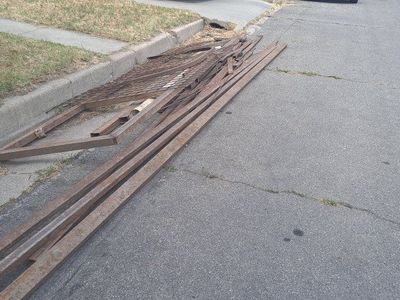 Scrap Metal & Fence Pieces - Free for Pickup