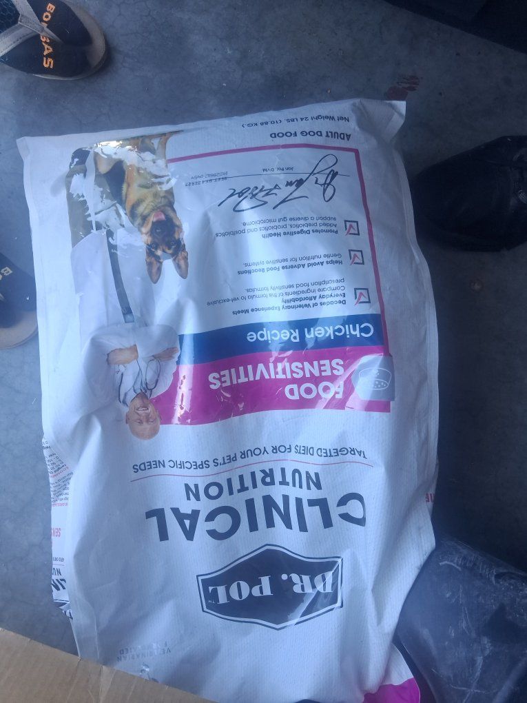 Dr. Pol Clinical Nutrition Food Sensitivities Chicken Recipe Dog Food