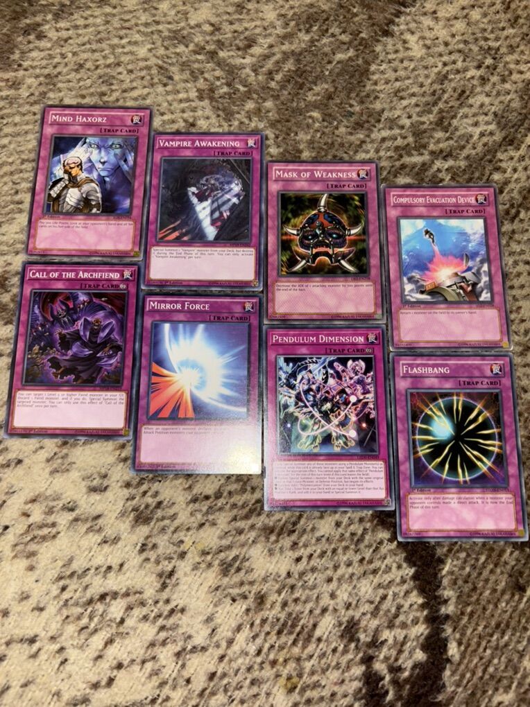 1996 Yugioh Very Rare 1st Editions Hard To find
