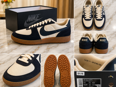 Nike Field General Men's Size 11 Sneakers – Black/Cream/Gum