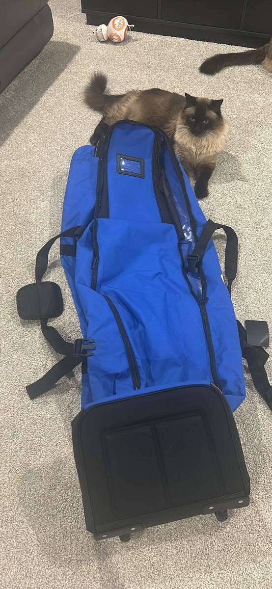 ZEEMO Golf Travel Bag, Full-Open Protective NWT