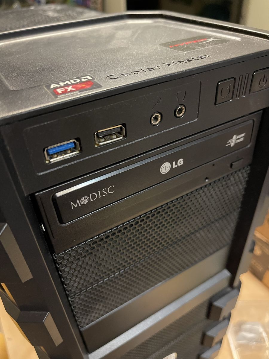 Am3+ 8gb ddr3 1050 ti gaming pc w cpu