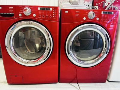 Lg Tromm Steam Electric Front Load Set/Stackable