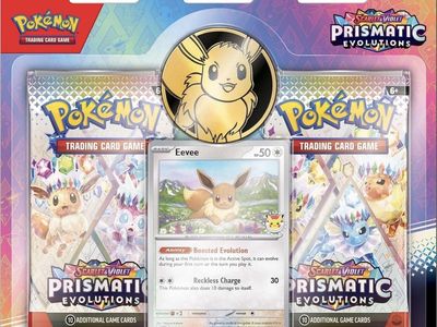 Pokémon Scarlet & Violet Prismatic Evolutions 2-Pack Blister with Eevee Promo