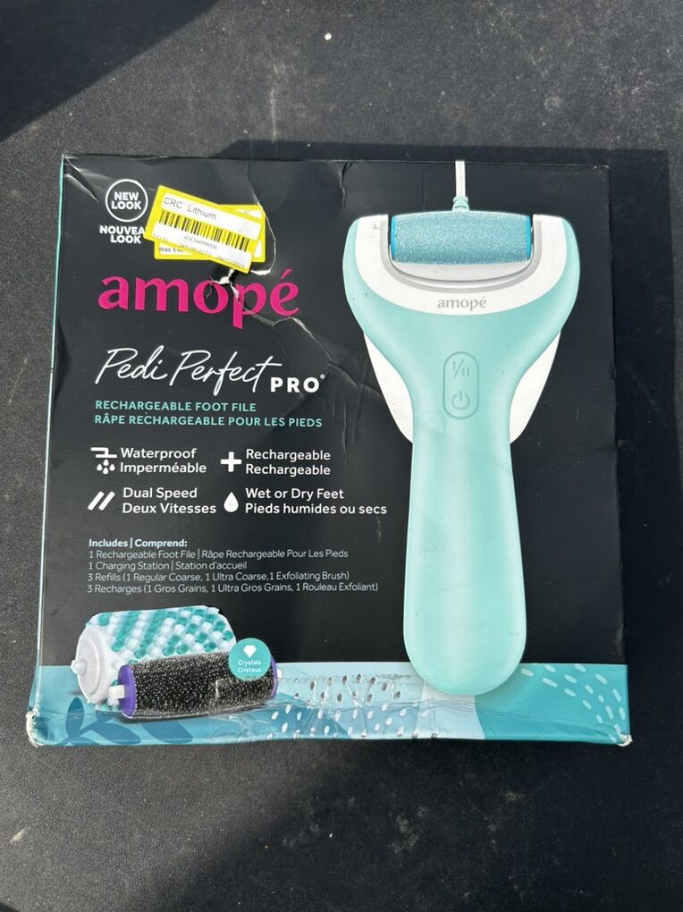 Amope Pedi Perfect Pro Rechargable Foot File