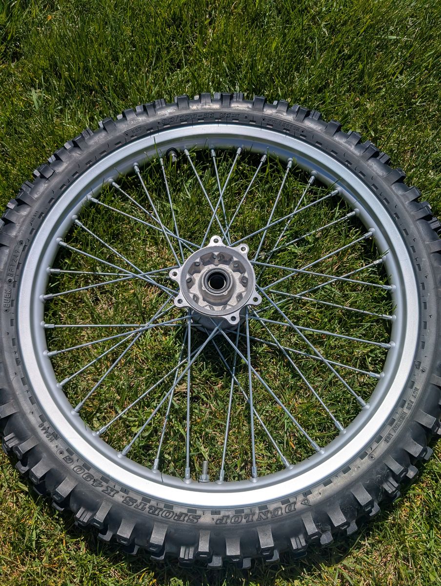 front honda motorcycle wheel