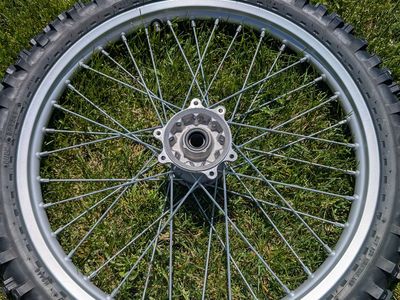 front honda motorcycle wheel