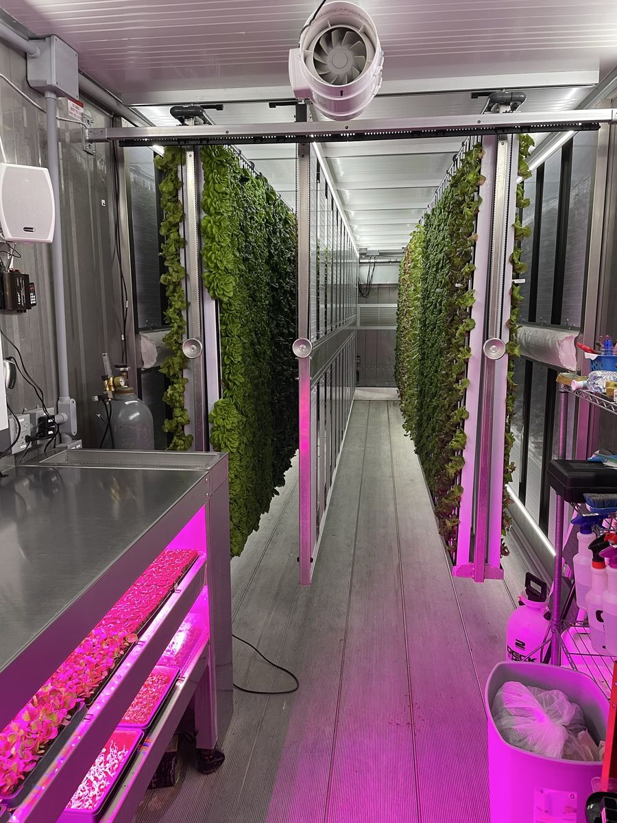 Freight Farm Hydroponic Container Farm with Full Setup for Vertical farming