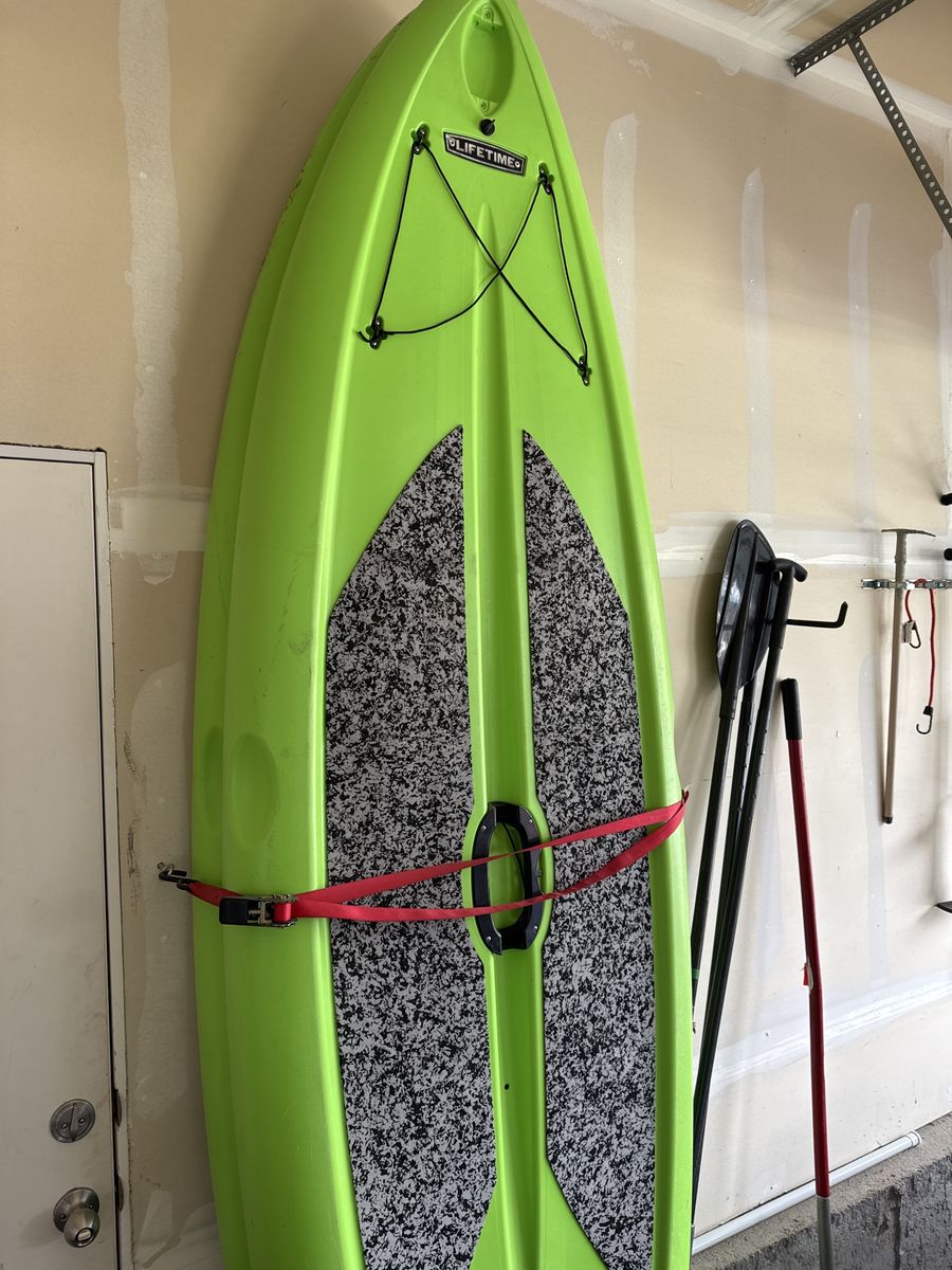 Lifetime Neon Green Stand Up Paddleboard (SUP) - Includes Paddle - Great for Beginners
