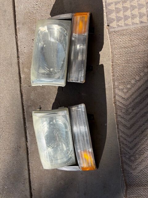 2004 F250 OEM Headlights