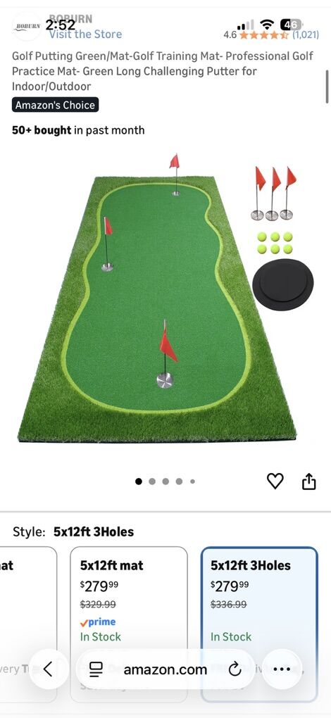 Golf Putting Green / Mat