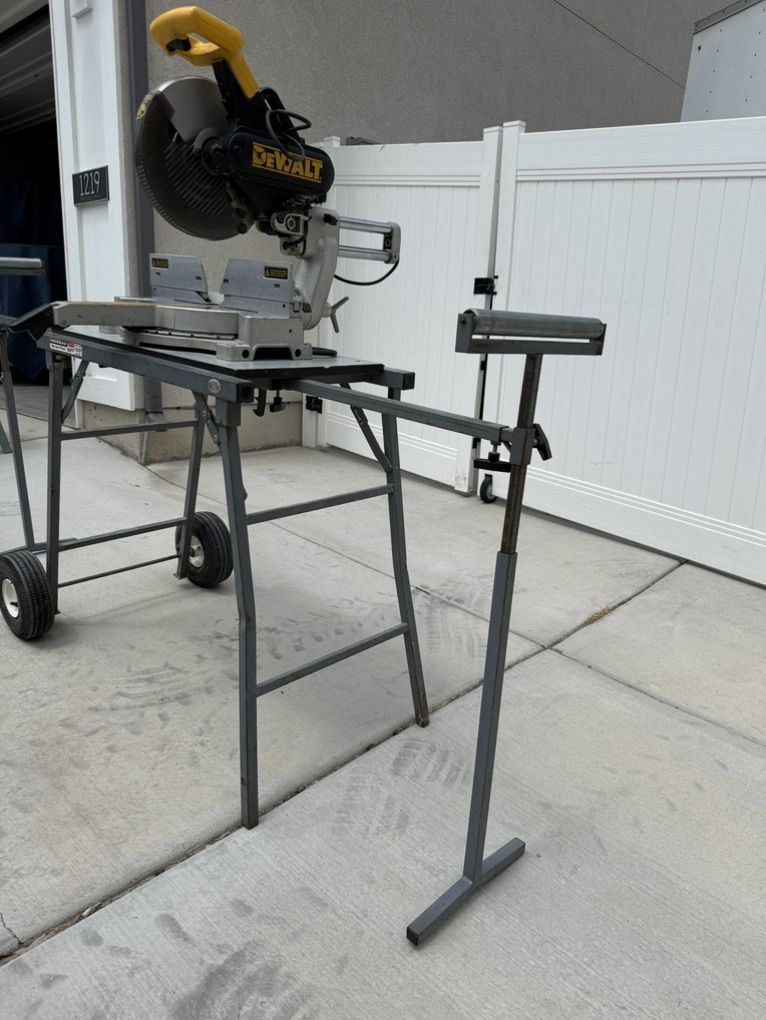 Dw708 12 dewalt Miter Saw ,With Stand .