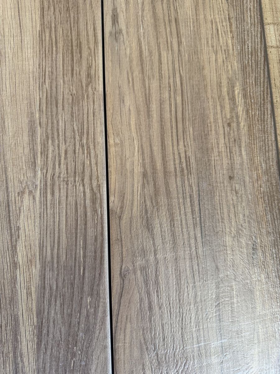 Wood-Look Porcelain Tile Planks - New, Unused Flooring