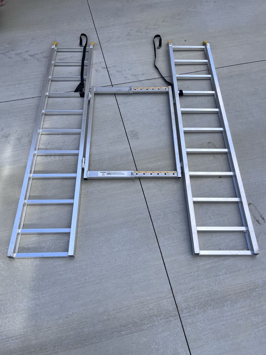 API outdoors 84” trifold aluminum ramp