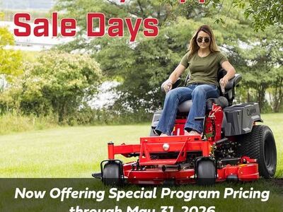 COUNTRY CLIPPER ZERO-TURN MOWERS Winter Sales Days