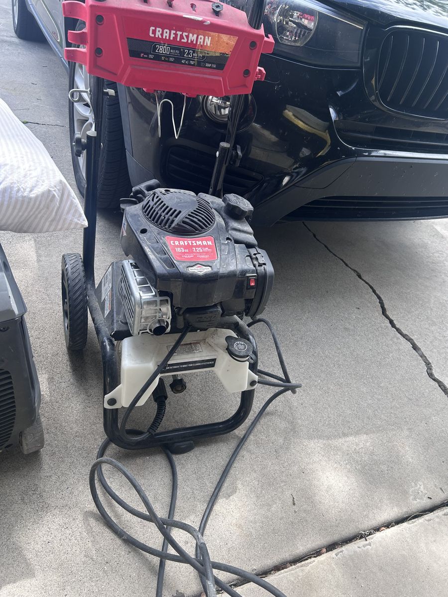 Craftsman powerwasher