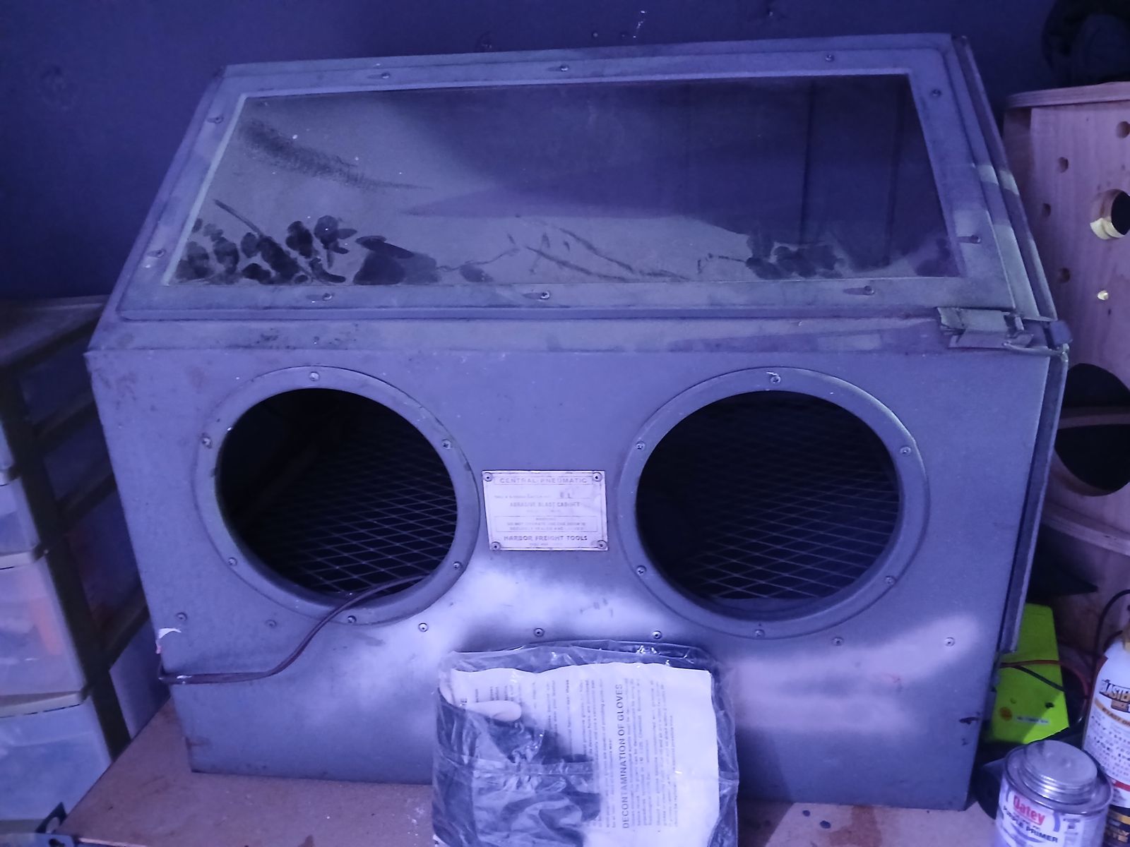 Sand Blasting Chamber (Needs Repairs)