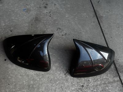 Carbon Fiber Mirror Caps