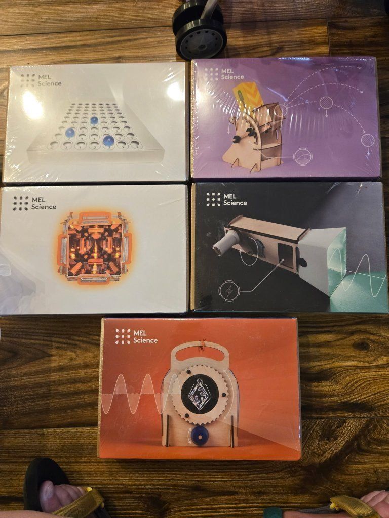 New MEL Science STEM Project Kits - 5 Pack Sealed Physics & Chemistry Learning Toys
