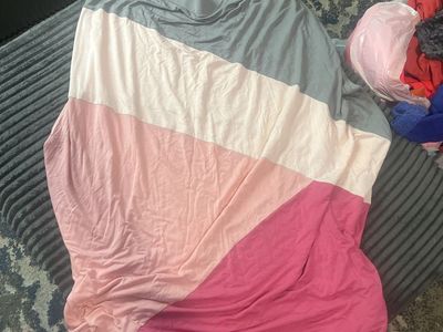 Lane Bryant Colorblock Maxi Skirt Size 18/20