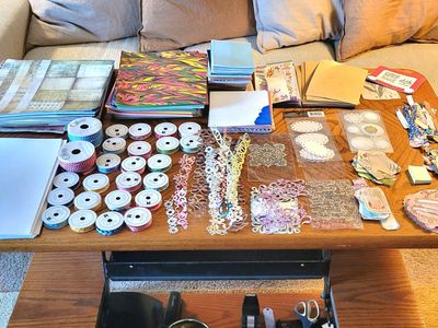 Boatload Full of Scrapbooking Supplies